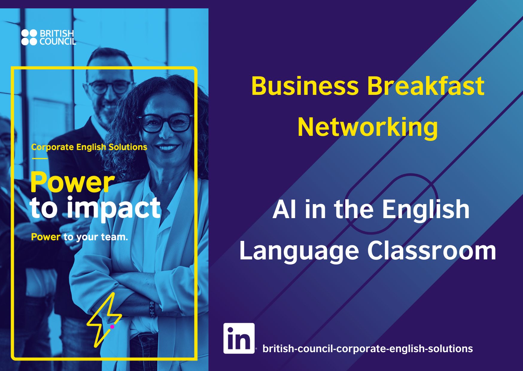 Business breakfast networking event | British Council France